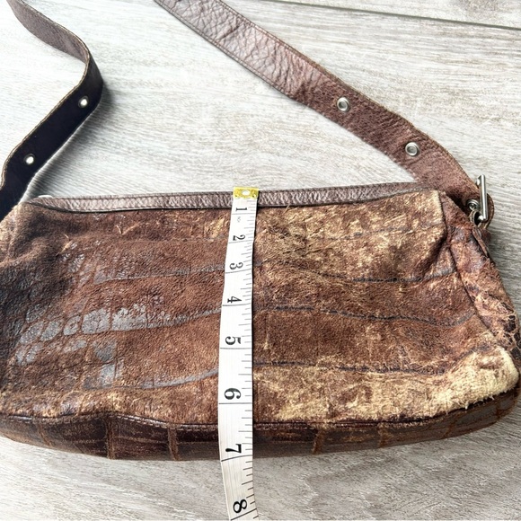 The Trend Italian Leather Animal Skin Mini Duffel Bag - Picture 14 of 16